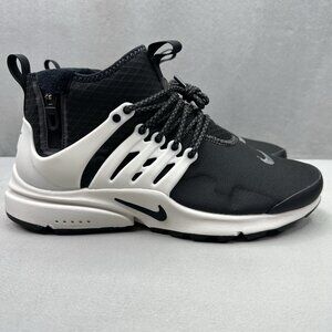 Nike Air Presto Mid Utility Mens Size 19 Shoes Black/Medium Ash-Phantom NEW